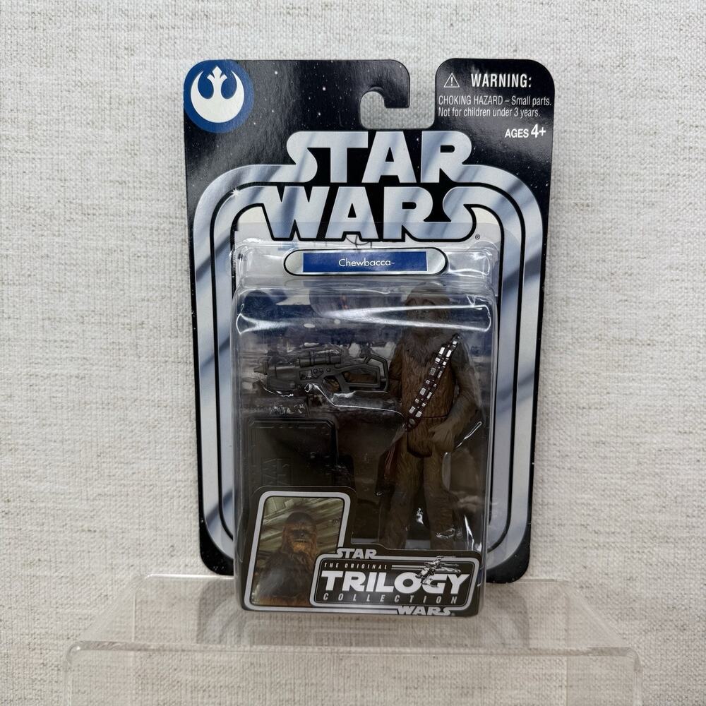 Star Wars The Original Trilogy Collection #08 Chewbacca Figure 2004 Hasbro NEW